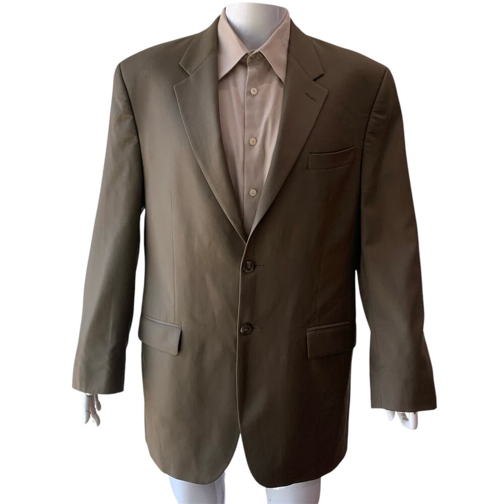 Vintage Ralph Lauren Sports Coat 42L 100% Wool Careercore Corp Blazer Jacket